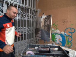 Concurso de Pintura al aire Libre en Mula 2012